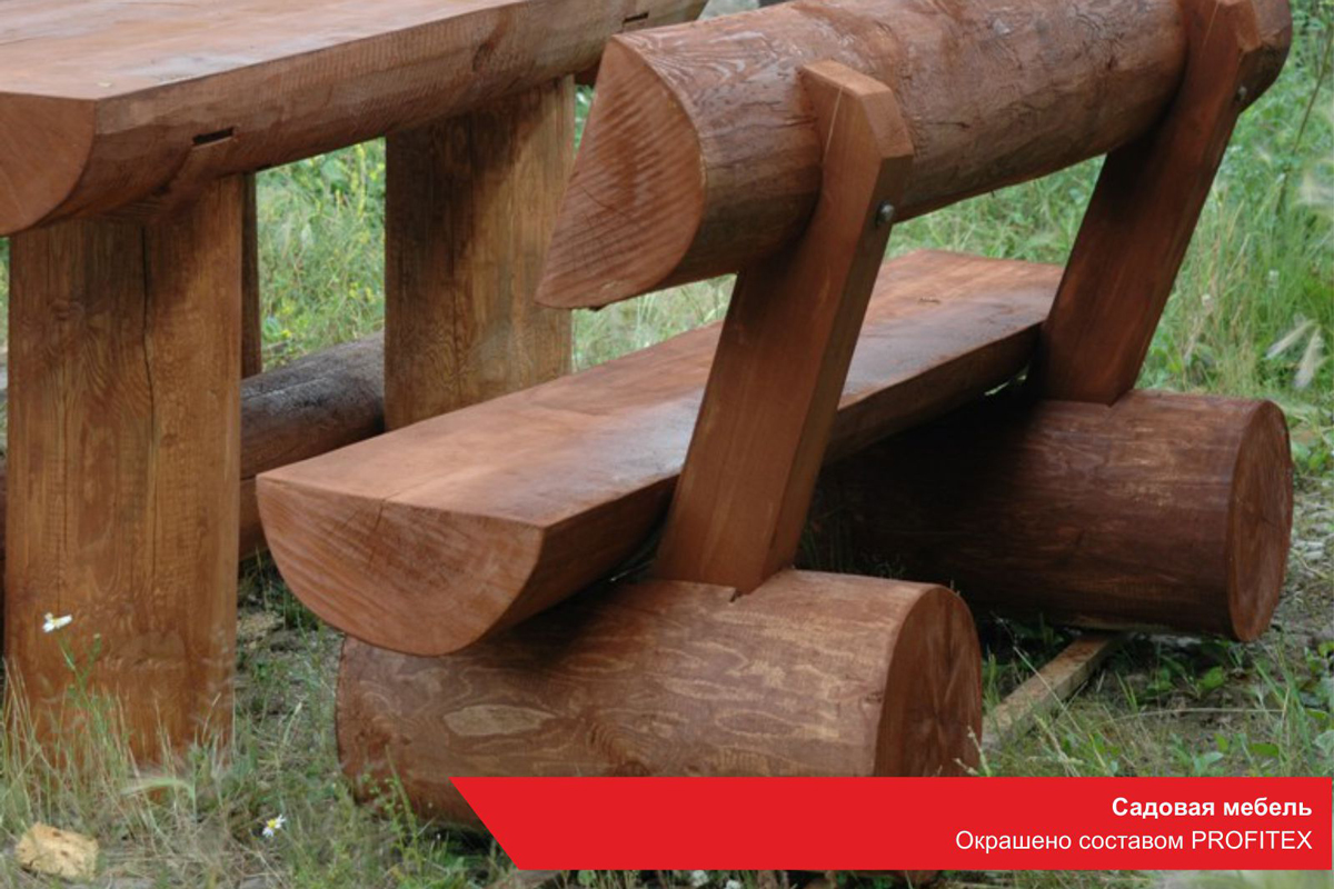 Состав PROFITEX декоративно-защитный для древесины светлый орех 3л (2,2кг)