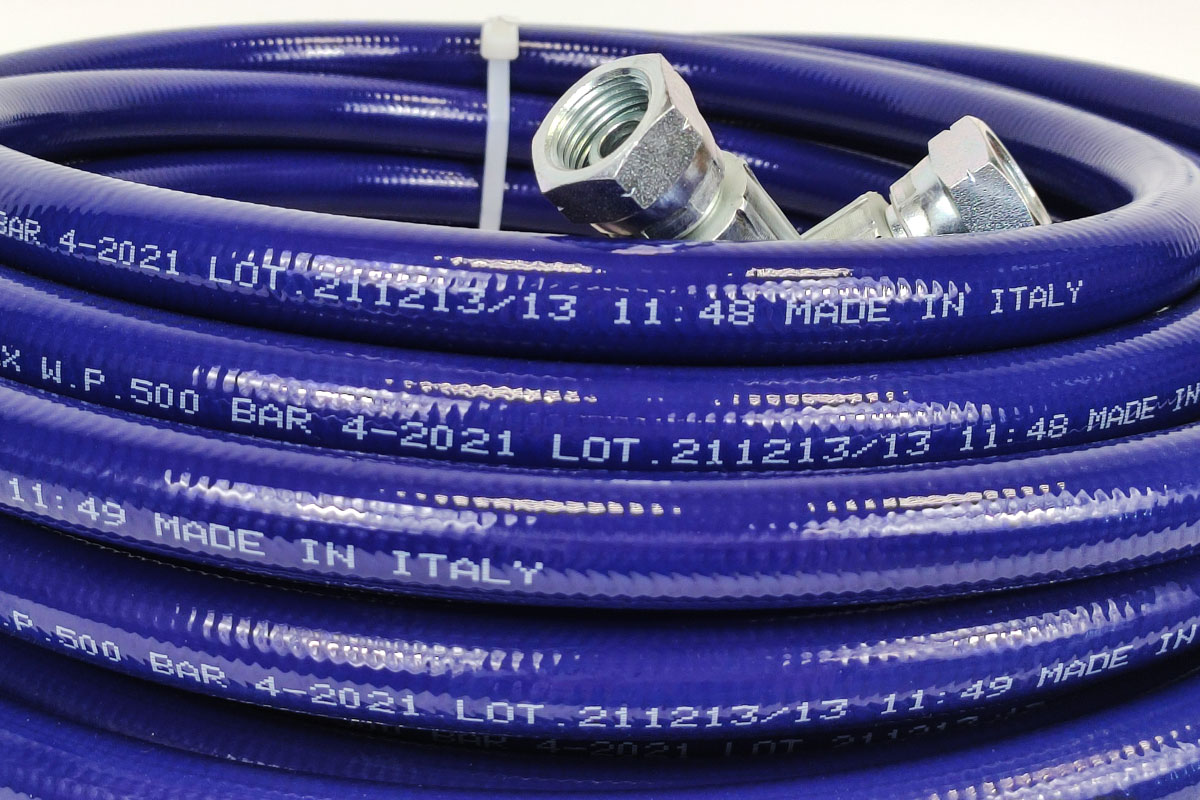 Шланг ВД с двойной металлической оплеткой HP2 3/8 inch