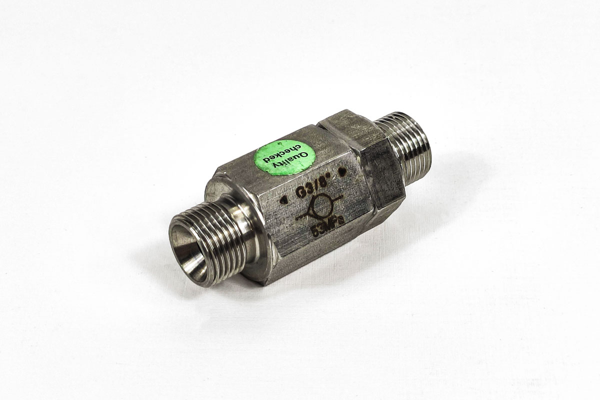 Обратный клапан G3 / 8-G3 / 8-530 bar